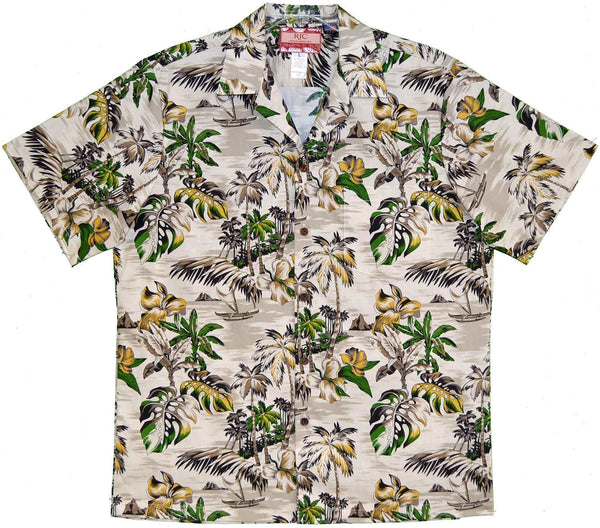 Autumn's Lost Island Men's Hawaiian Shirt